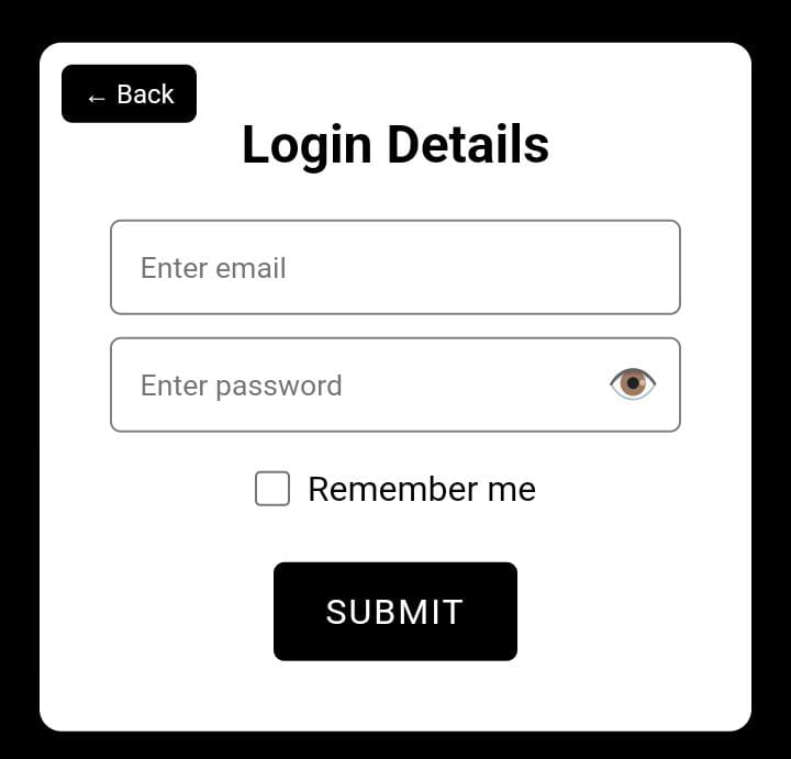 Secure Login System